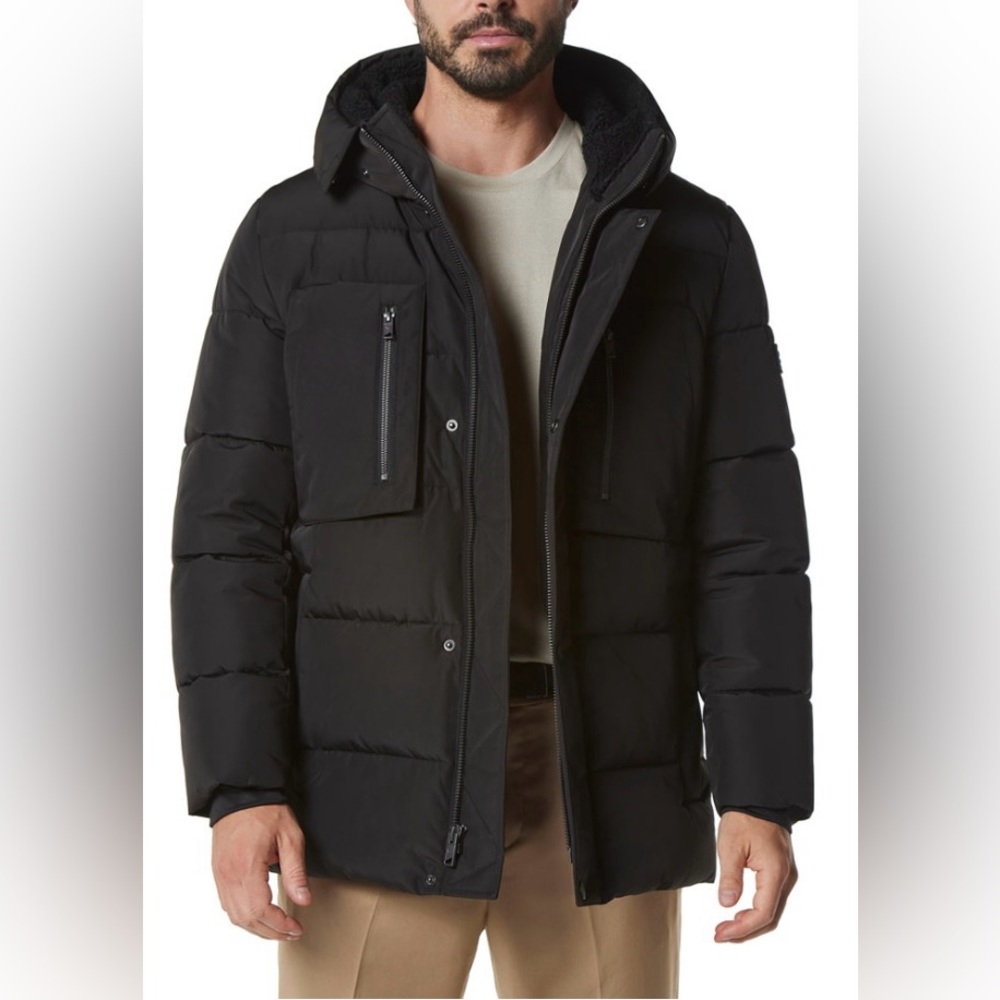 Andrew Marc Yarmouth Puffer Jacket - Size Medium